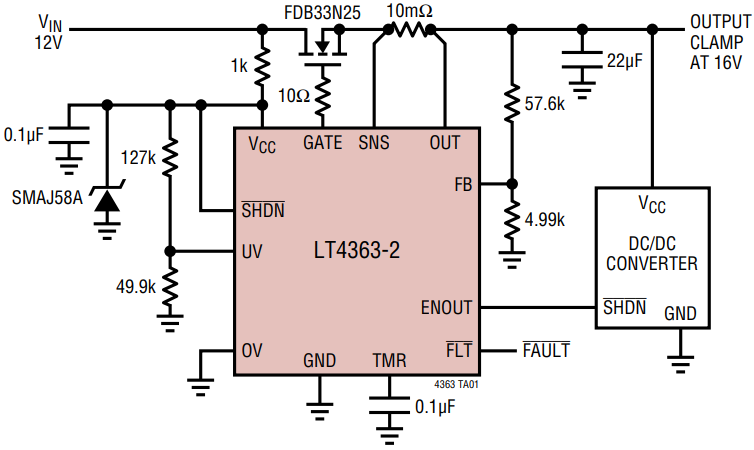 LT4363IMS-2 PBF